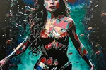 I'm the man that can - Portrait of Wonder Woman