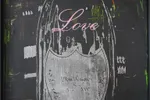 DOM PERIGNON PAINTING (Pink Love)