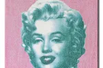 Marilyn –  Secrets - Original Painting on Fine Art Paper