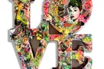 Love Audrey Hepburn  – Original 3D Sculpture