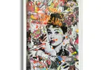 Audrey Hepburn Gold – Original Painting on Fine Art Paper