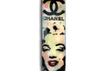 Marilyn Skateboard – Original Painting on Skateboard