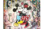 Mickey Hug-Paris - Original Painting on Canvas
