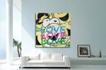 Snoopy i love u lots! -  Original Painting on Canvas