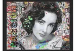 Elizabeth Taylor - Follow your Passion - Original painting on canvas