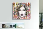 Jennifer Lopez-Loving You - Original Painting on Canvas