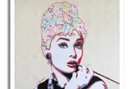 Audrey Diamond - Original Painting on Canvas