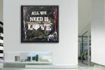 All we need is LOVE - Original Painting on Canvas