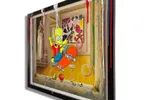 Bart escaping from the Conversation – Original Painting on Canvas