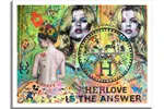 Hermes is the Answer - Original Painting on Canvas