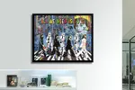 Queen -Beatles Trooper - Original Painting on Canvas