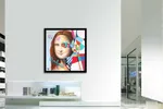 Mona Lisa We R Un-Perfect - Original Painting on Canvas