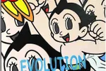 Astro Boy Evolution -  Original Painting on Canvas