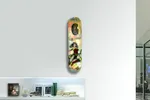 Goyard-Skateboard – Original Painting on Skateboard