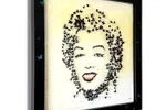 Marilyn butterfly – Unique 3D Painting/Wall Sculpture