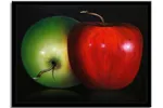 Two Apples - Original Painting on Canvas
