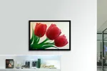 Red tulips – Original Painting on Canvas