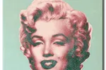 Marilyn –  I Love you - Original Painting on Fine Art Paper