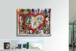 Heal your Broken Heart – Original Painting on cardboard