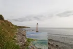 Segelboot am Horizont /Tværby / Ærø / Ostsee