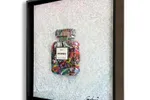 Chanel N5 Resolution - Original 3D Wall Painting/Sculpture