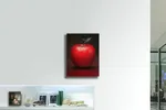 Red Apple 2 - Original Painting on Canvas