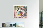 Mickey Hug-Paris - Original Painting on Canvas