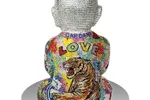 Enjoy Life Buddha - Original Swarovski Sculpture