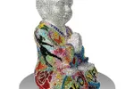 Enjoy Life Buddha - Original Swarovski Sculpture
