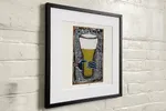 Limited Edt. Art Print – JUST DRINKING BEER INSTEAD