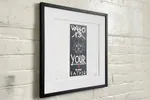 Limited Edt. Art Print – WHO IS YOUR FATHER?