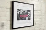 Limited Edt. Art Print – FLOSSIE, DROP IT!