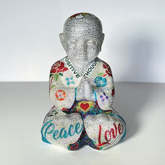 Positive thoughts – Original Swarovski Sculpture