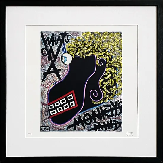 Limited Edt. Art Print – WHAT’S ON A MONKEY’S MIND