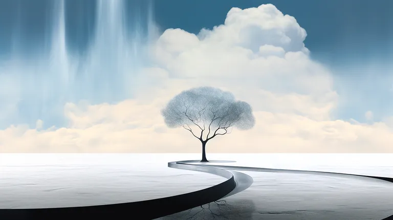 The Otherworldly Minimalist Tree