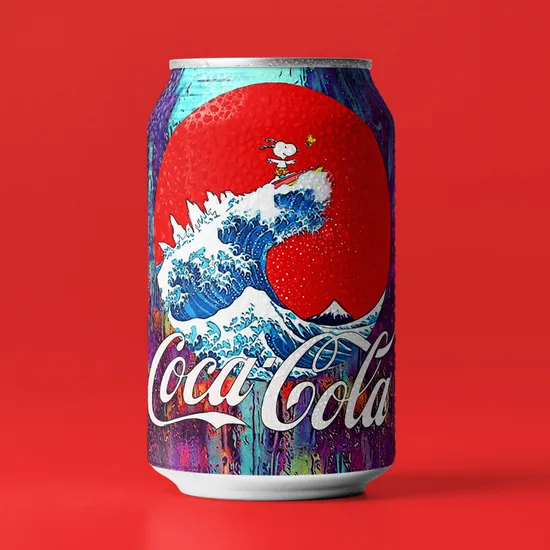 Snoopy : Coca cola Pop Art