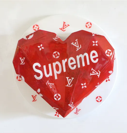 Supreme-Love – Original 3D Sculpture