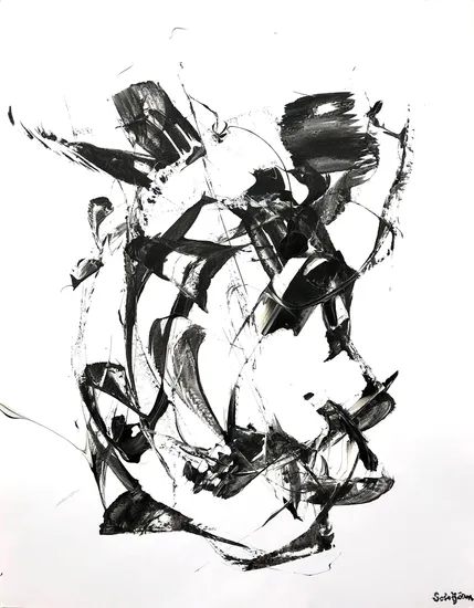 A Visual Dance Of The Imagination | B&W 002