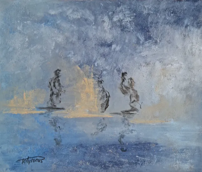 Splitterwesen in der Landschaft (Kat. Nr.: SWL 217)