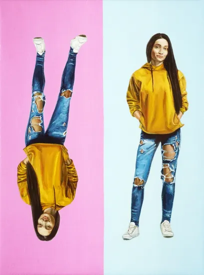 Marta upside-down
