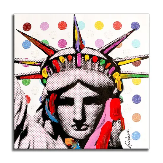 Liberty-Diamond - Original Painting on Canvas