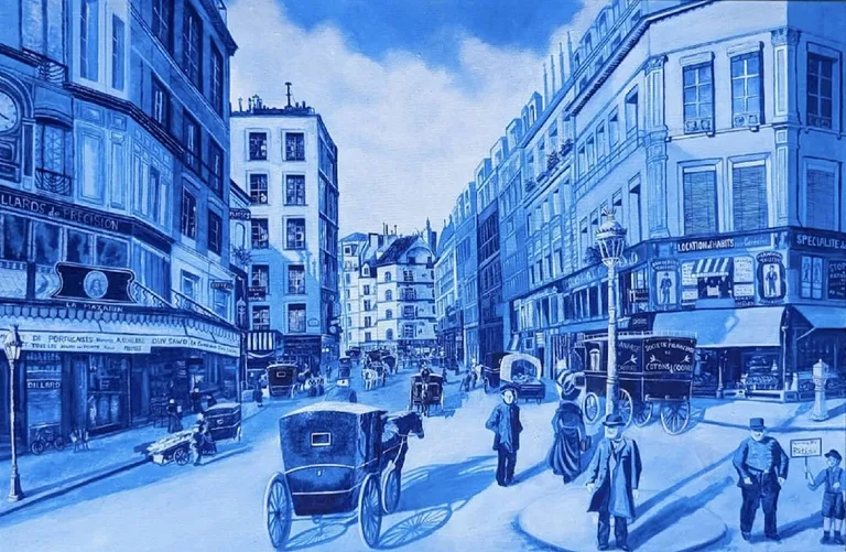 Soirée à Paris 1800.