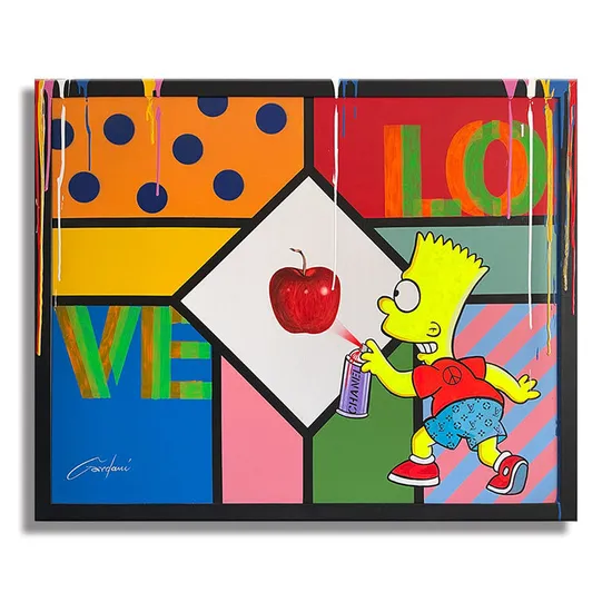 Forbidden Bart fruit – Original Painting on canvas