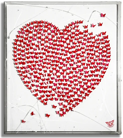 Infatuation – Unique 3D Wall Sculpture