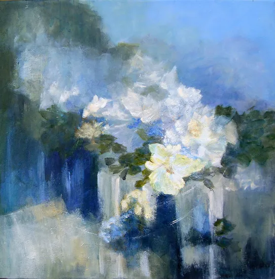 'Flowers in Blue'