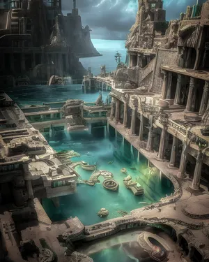 The lost City of Atlantis no.1