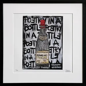 Limited Edt. Art Print – ROMANEE-CONTI /// POETRY IN A BOTTLE