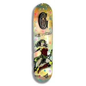 Goyard-Skateboard – Original Painting on Skateboard