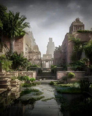 The gardens of the lost City of Atlantis no.3