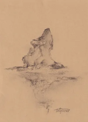 Studie mit Kohle (Katalog Nr.: ST 103)